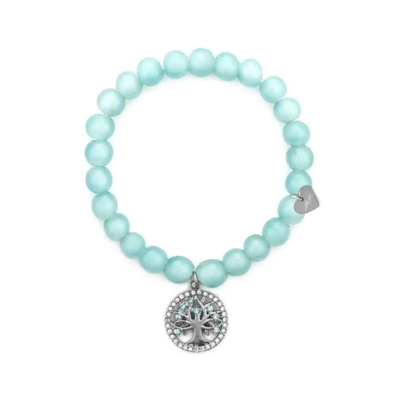 Bracciale da donna in acciaio albero della vita 4US Cesare Paciotti 4UBR7379W