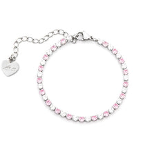 Cargar imagen en el visor de la galería, Bracciale da donna in acciaio 4US Cesare Paciotti Tennis 4UBR7430W
