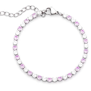 Bracciale da donna in acciaio tennis 4US Cesare Paciotti 4UBR7432W