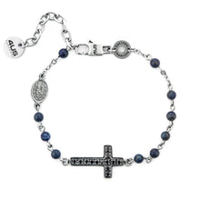 Cargar imagen en el visor de la galería, Bracciale da Uomo rosario 4US Cesare Paciotti Steel 4UBR7501
