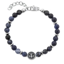 Carica l&#39;immagine nel visualizzatore di Gallery, Bracciale da uomo in acciaio 4US Cesare Paciotti 4UBR7539

