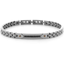 Carica l&#39;immagine nel visualizzatore di Gallery, Bracciale da uomo in acciaio 4US Cesare Paciotti 4UBR7574
