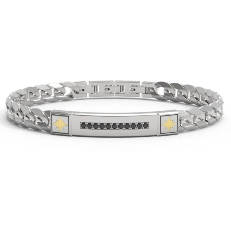 Bracciale da uomo in acciaio 4US Cesare Paciotti 4UBR7667