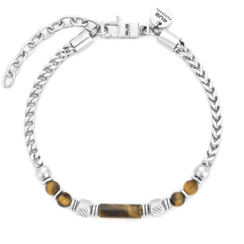 Bracciale da uomo in acciaio 4US Cesare Paciotti 4UBR7806