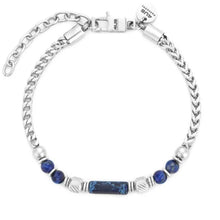 Carica l'immagine nel visualizzatore di Gallery, Bracciale da uomo in acciaio 4US Cesare Paciotti 4UBR7807
