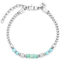 Carica l&#39;immagine nel visualizzatore di Gallery, Bracciale da uomo in acciaio 4US Cesare Paciotti 4UBR7809
