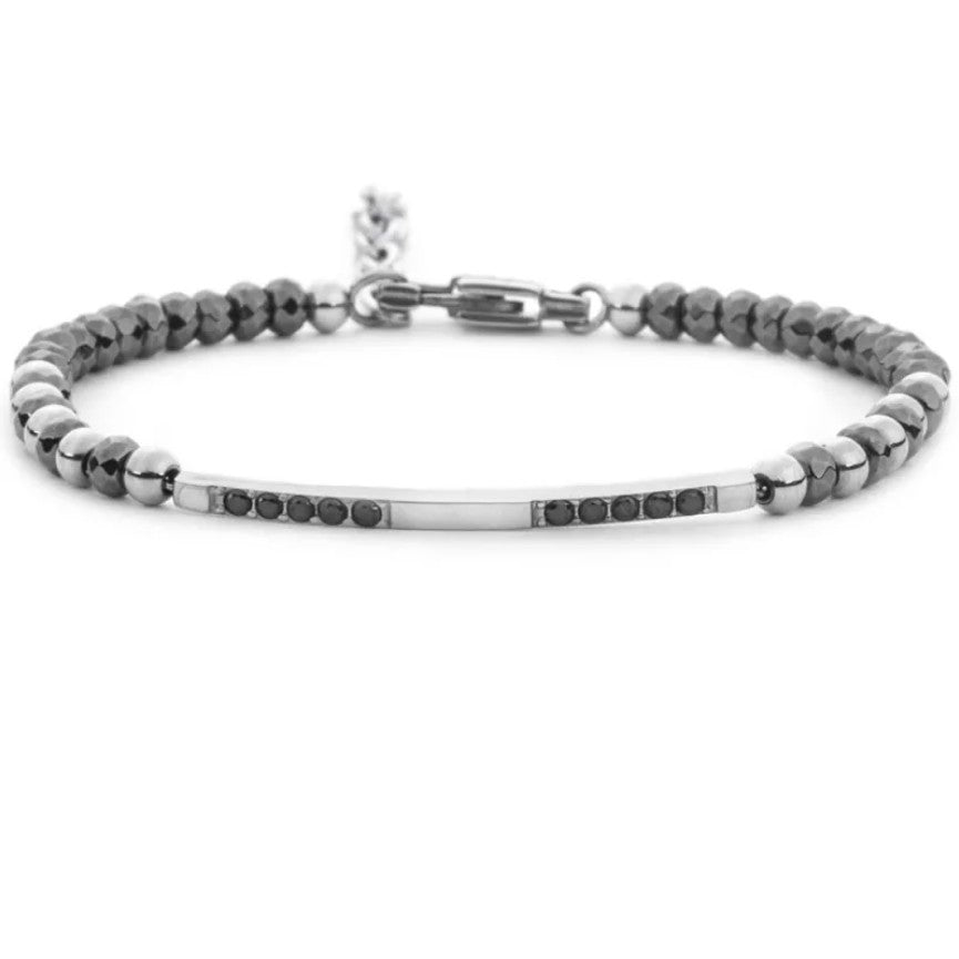 Bracciale da uomo in acciaio 4US Cesare Paciotti 4UBR7814