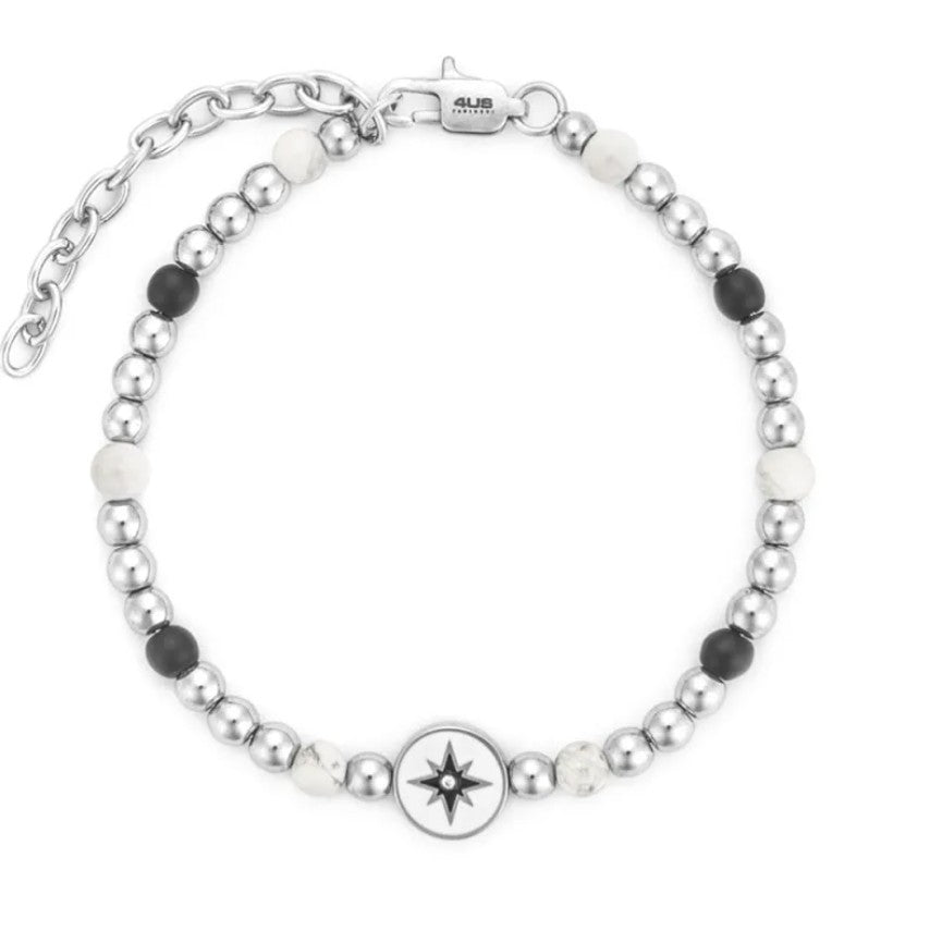 Bracciale da uomo in acciaio 4US Cesare Paciotti 4UBR7881