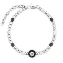 Carica l&#39;immagine nel visualizzatore di Gallery, Bracciale da uomo in acciaio timone 4US Cesare Paciotti 4UBR7885
