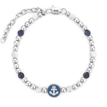 Carica l'immagine nel visualizzatore di Gallery, Bracciale da uomo in acciaio ancora 4US Cesare Paciotti 4UBR7886

