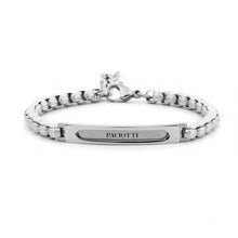 Carica l&#39;immagine nel visualizzatore di Gallery, Bracciale Da Uomo In Acciaio Targhetta 4US Cesare Paciotti 4UBR7960
