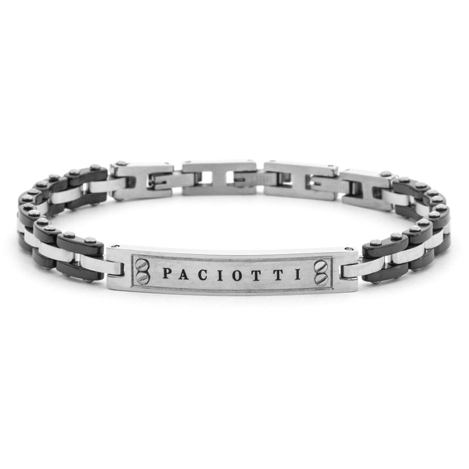 Bracciale Da Uomo In Acciaio Targhetta 4US Cesare Paciotti 4UBR7984