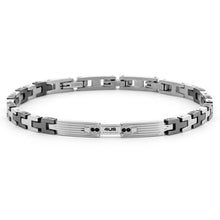 Carica l&#39;immagine nel visualizzatore di Gallery, Bracciale Da Uomo In Acciaio Targhetta 4US Cesare Paciotti 4UBR7994
