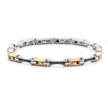 Carica l&#39;immagine nel visualizzatore di Gallery, Bracciale Da Uomo In Acciaio 4US Cesare Paciotti 4UBR8006
