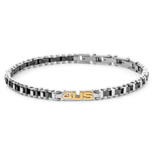 Carica l&#39;immagine nel visualizzatore di Gallery, Bracciale Da Uomo In Acciaio 4US Cesare Paciotti 4UBR8008
