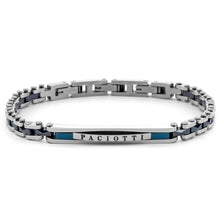 Carica l&#39;immagine nel visualizzatore di Gallery, Bracciale Da Uomo In Acciaio e Ceramica 4US Cesare Paciotti 4UBR8010
