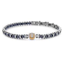 Load image into Gallery viewer, Bracciale Da Uomo In Acciaio e Ceramica 4US Cesare Paciotti 4UBR8012
