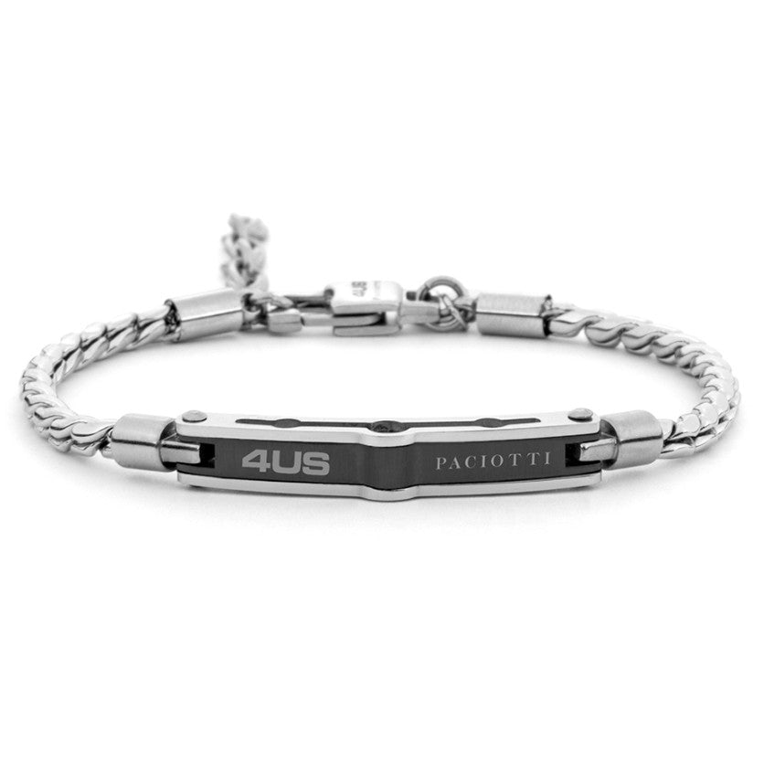 Bracciale Da Uomo In Acciaio Targhetta 4US Cesare Paciotti 4UBR8017