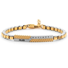 Carica l&#39;immagine nel visualizzatore di Gallery, Bracciale Da Uomo In Acciaio Targhetta 4US Cesare Paciotti 4UBR8024
