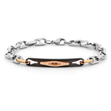 Carica l&#39;immagine nel visualizzatore di Gallery, Bracciale Da Uomo In Acciaio Targhetta 4US Cesare Paciotti 4UBR8027
