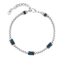 Carica l&#39;immagine nel visualizzatore di Gallery, Bracciale Da Uomo In Acciaio 4US Cesare Paciotti 4UBR8053
