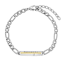 Carica l&#39;immagine nel visualizzatore di Gallery, Bracciale Da Uomo In Acciaio Con Targhetta 4US Cesare Paciotti 4UBR8060
