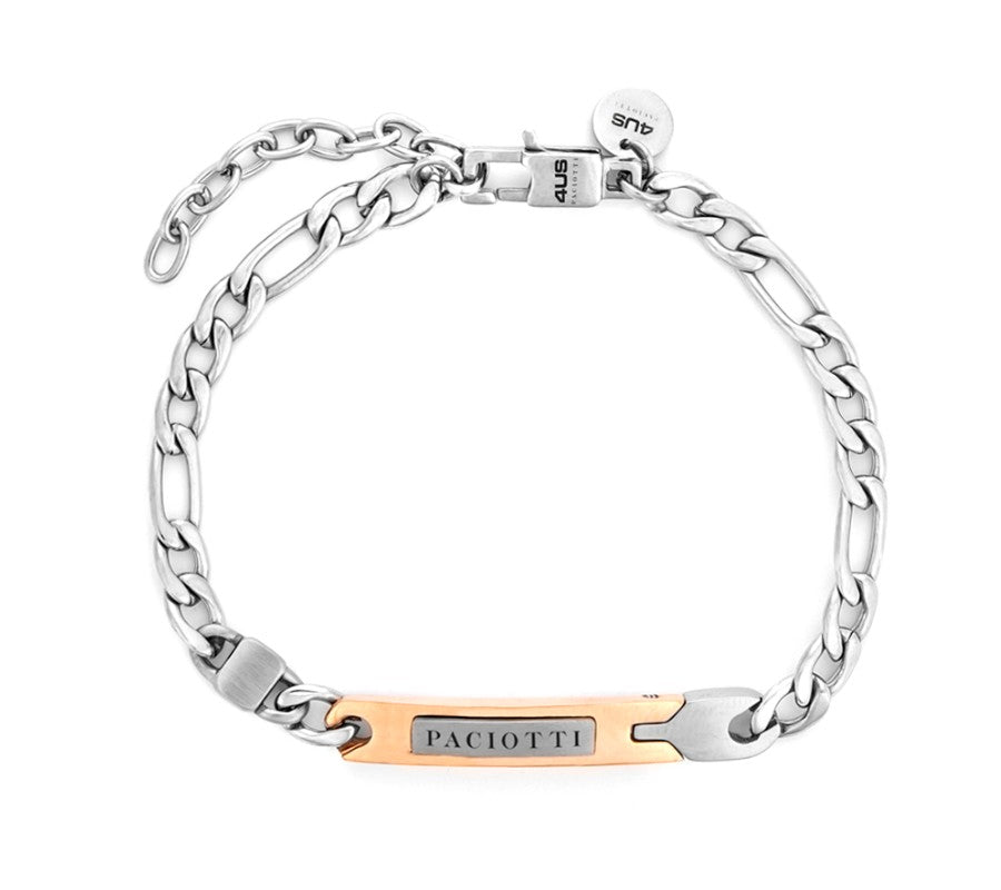Bracciale Da Uomo In Acciaio Targhetta 4US Cesare Paciotti 4UBR8067