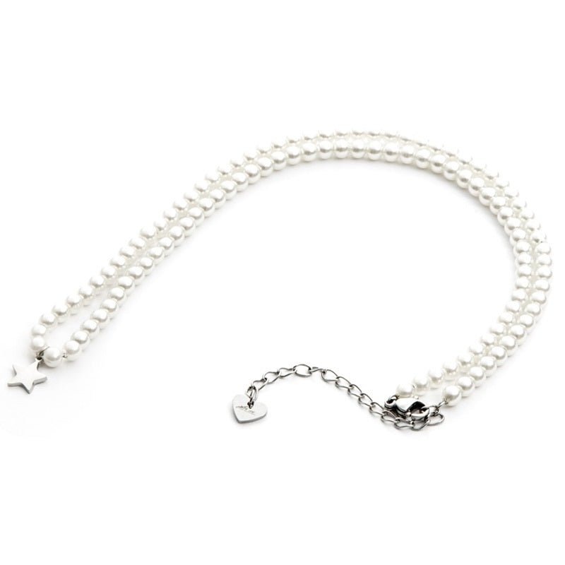 Collana da donna in acciaio 4US Cesare Paciotti Pearl 4UCL3583W