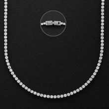 Carica l&#39;immagine nel visualizzatore di Gallery, Collana da donna in acciao con zirconi 4US Cesare Paciotti 4UCL5838W
