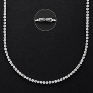 Collana da donna in acciao con zirconi 4US Cesare Paciotti 4UCL5838W