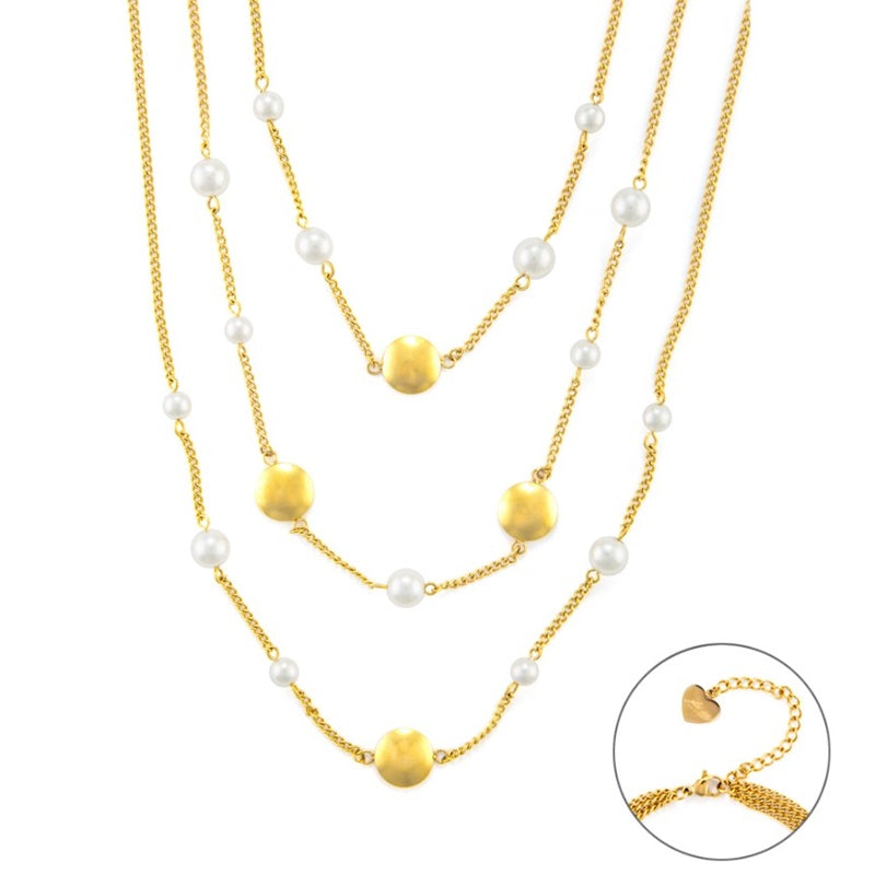 Collana da donna in acciaio 4US Cesare Paciotti 4UCL6290W