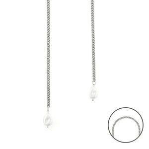 Collana da donna in acciaio con perle 4US Cesare Paciotti 4UCL6463W