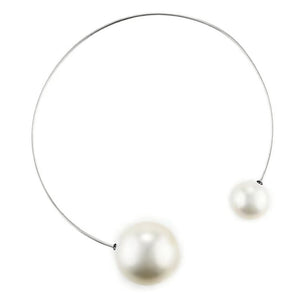 Collana da donna in acciaio con perle 4US Cesare Paciotti 4UCL6485W