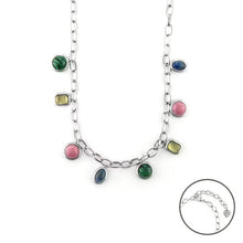 Carica l&#39;immagine nel visualizzatore di Gallery, Collana da donna in acciaio con pietre 4US Cesare Paciotti 4UCL6499W
