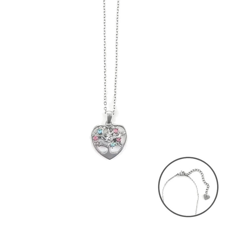 Collana da donna in acciaio con zirconi 4US Cesare Paciotti 4UCL6517W