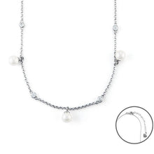 Carica l&#39;immagine nel visualizzatore di Gallery, Collana da donna in argento 4US Cesare Paciotti 4UCL6585W
