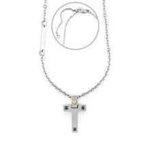 Load image into Gallery viewer, Collana da Uomo in acciaio 4US Cesare Paciotti Steel &amp; Gold 4UCL6926
