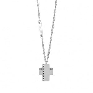 Collana da uomo in acciaio Croce 4US Cesare Paciotti 4UCL6964
