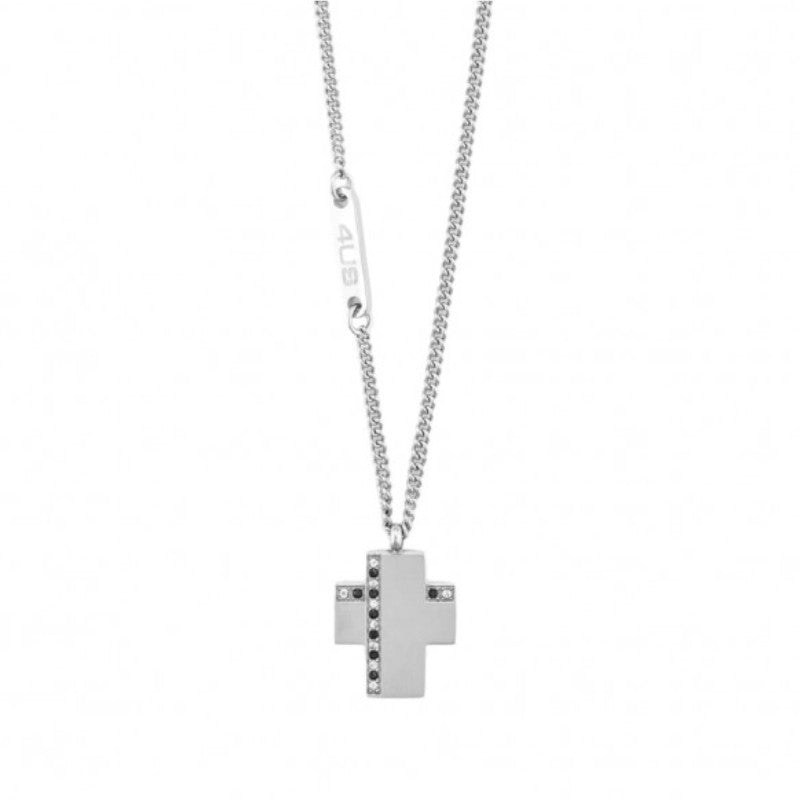Collana da uomo in acciaio Croce 4US Cesare Paciotti 4UCL6964