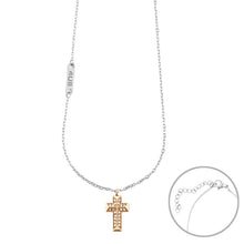 Load image into Gallery viewer, Collana da uomo in acciaio Croce 4US Cesare Paciotti 4UCL6968
