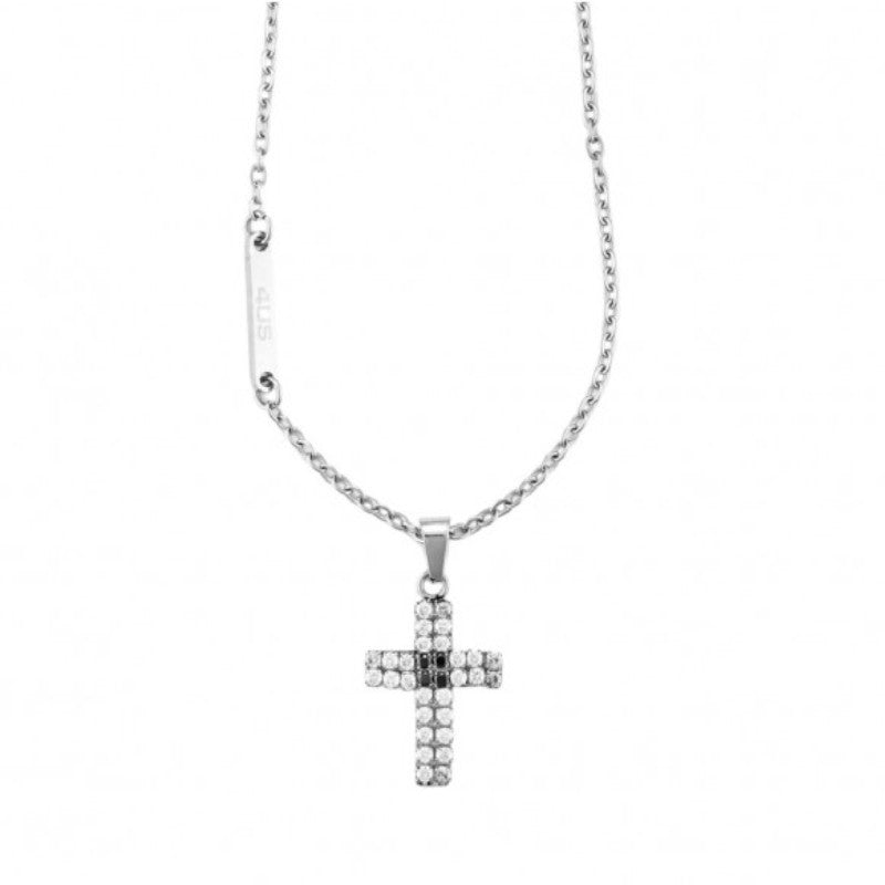 Collana da uomo in acciaio Croce 4US Cesare Paciotti 4UCL6971