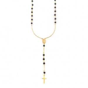 Collana da uomo in acciaio rosario Croce 4US Cesare Paciotti 4UCL7343