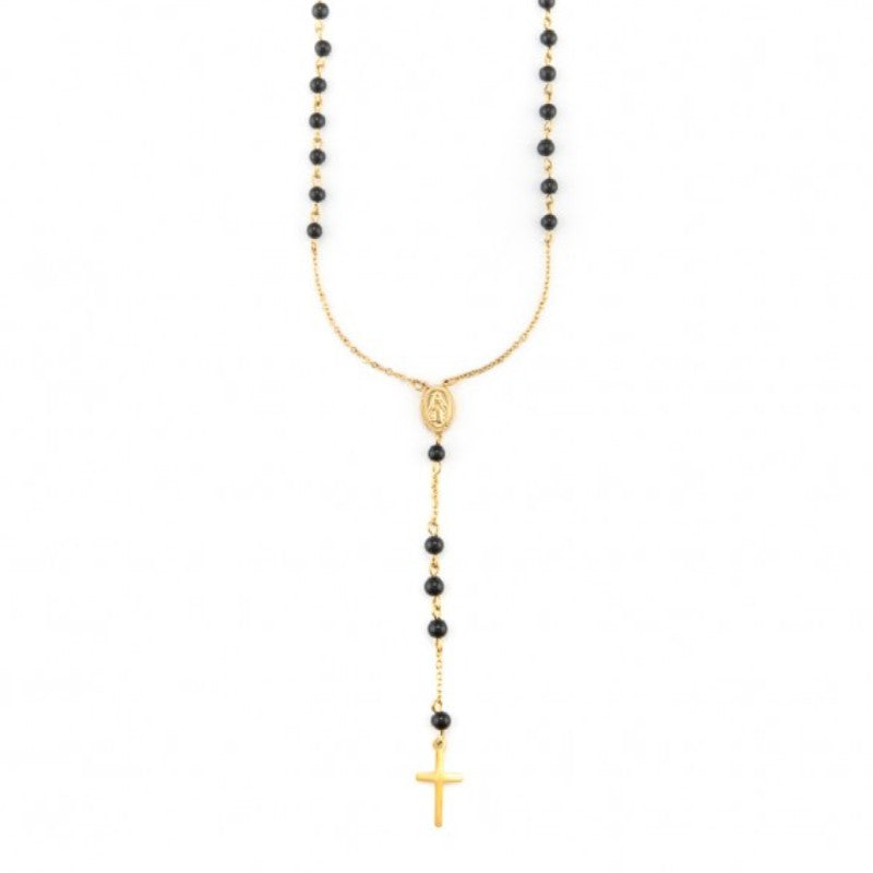 Collana da uomo in acciaio rosario Croce 4US Cesare Paciotti 4UCL7343