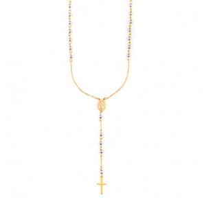 Collana da uomo in acciaio rosario Croce 4US Cesare Paciotti 4UCL7347