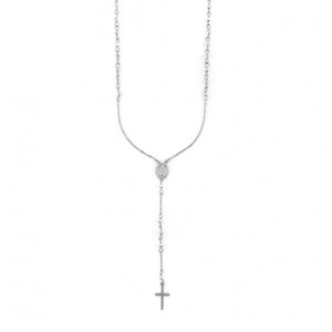 Collana da uomo in acciaio rosario Croce 4US Cesare Paciotti 4UCL7356