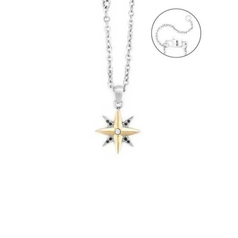 Collana da uomo in acciaio rosa dei venti 4US Cesare Paciotti 4UCL7794