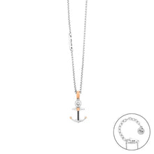 Cargar imagen en el visor de la galería, Collana da uomo in acciaio ancora 4US Cesare Paciotti 4UCL7798
