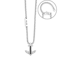 Load image into Gallery viewer, Collana da uomo in acciaio Ancora 4US Cesare Paciotti 4UCL7805
