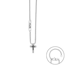 Load image into Gallery viewer, Collana da uomo in acciaio Croce 4US Cesare Paciotti 4UCL7820
