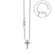 Load image into Gallery viewer, Collana da uomo in acciaio Croce 4US Cesare Paciotti 4UCL7821
